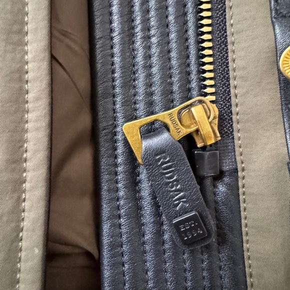 RUDSAK Olive Green Fur-Trimmed Ski & Snow Jacket - Picture 2 of 5